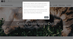 Desktop Screenshot of centroveterinariostia.eu